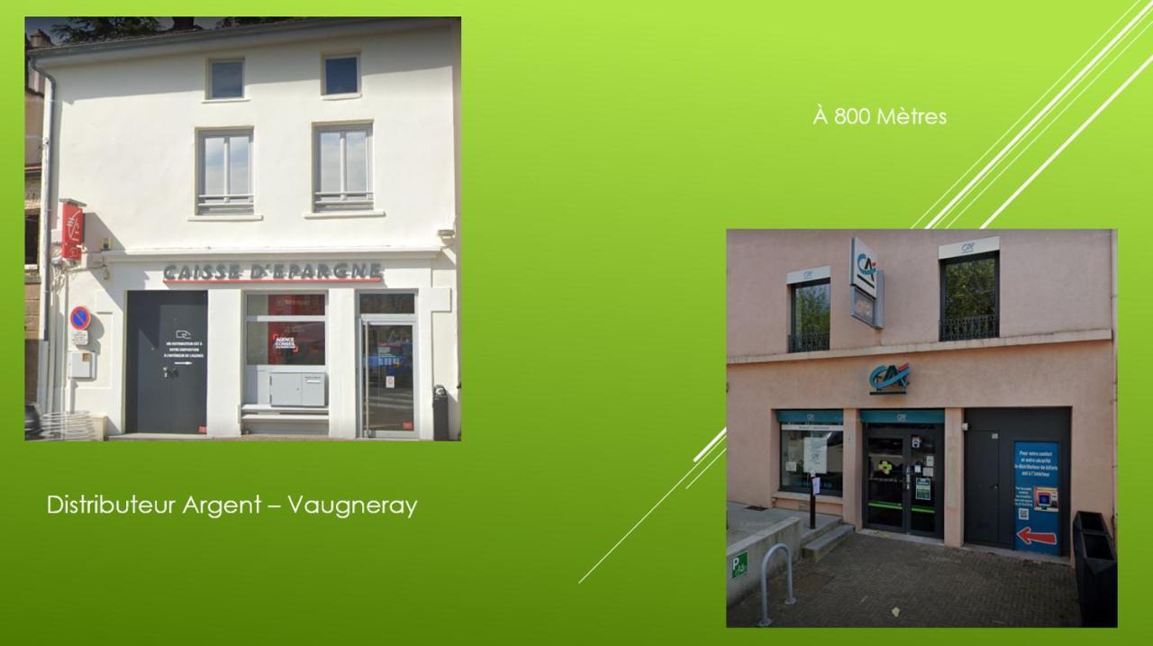 Bel Appartement T2 40 M² Vaugneray Luaran gambar